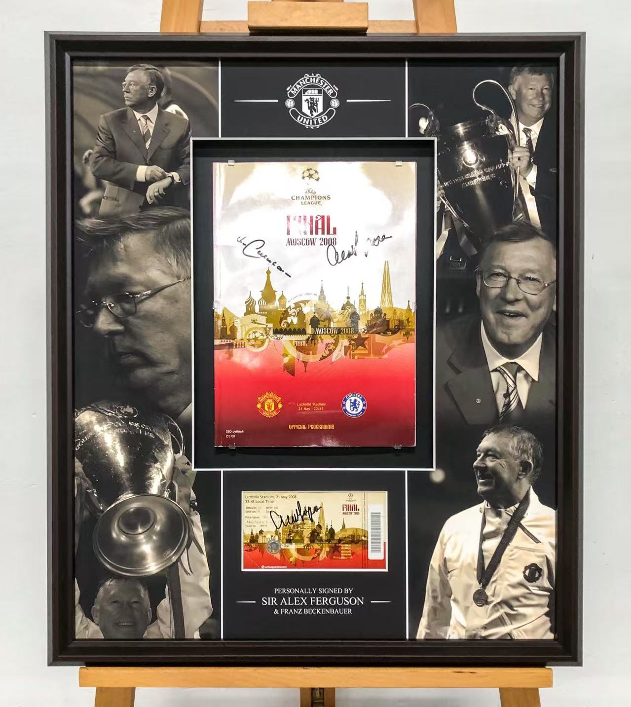 Manchester United Framed Personalized Keepsakes: Magazines, Books, and Emotional Items