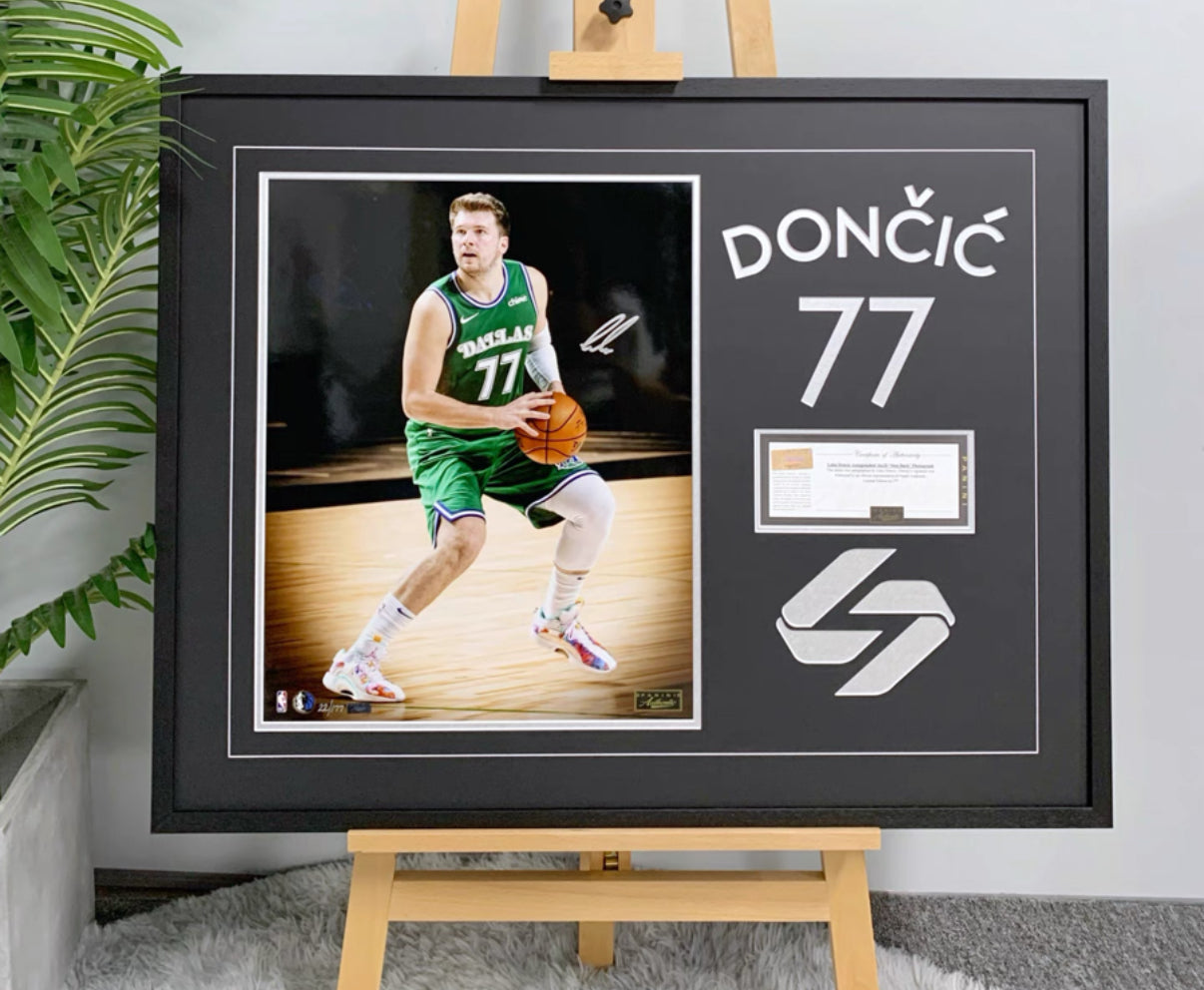 Custom Poster Framing | White Frame Wall Display