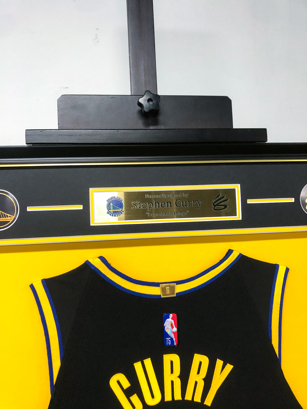 Stephen Curry Golden State Warriors Jersey Framing