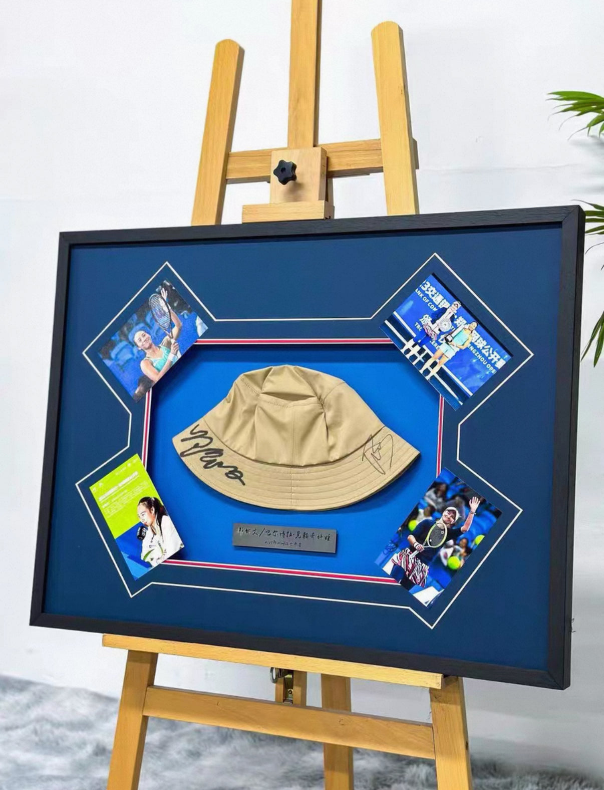 Custom Framing for Hat