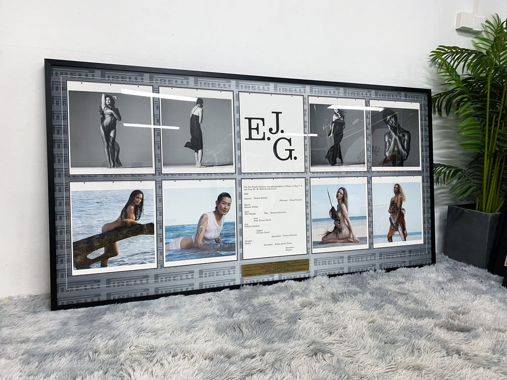 The 51st Pirelli Calendar 2025 by Ethan James Green Framed
