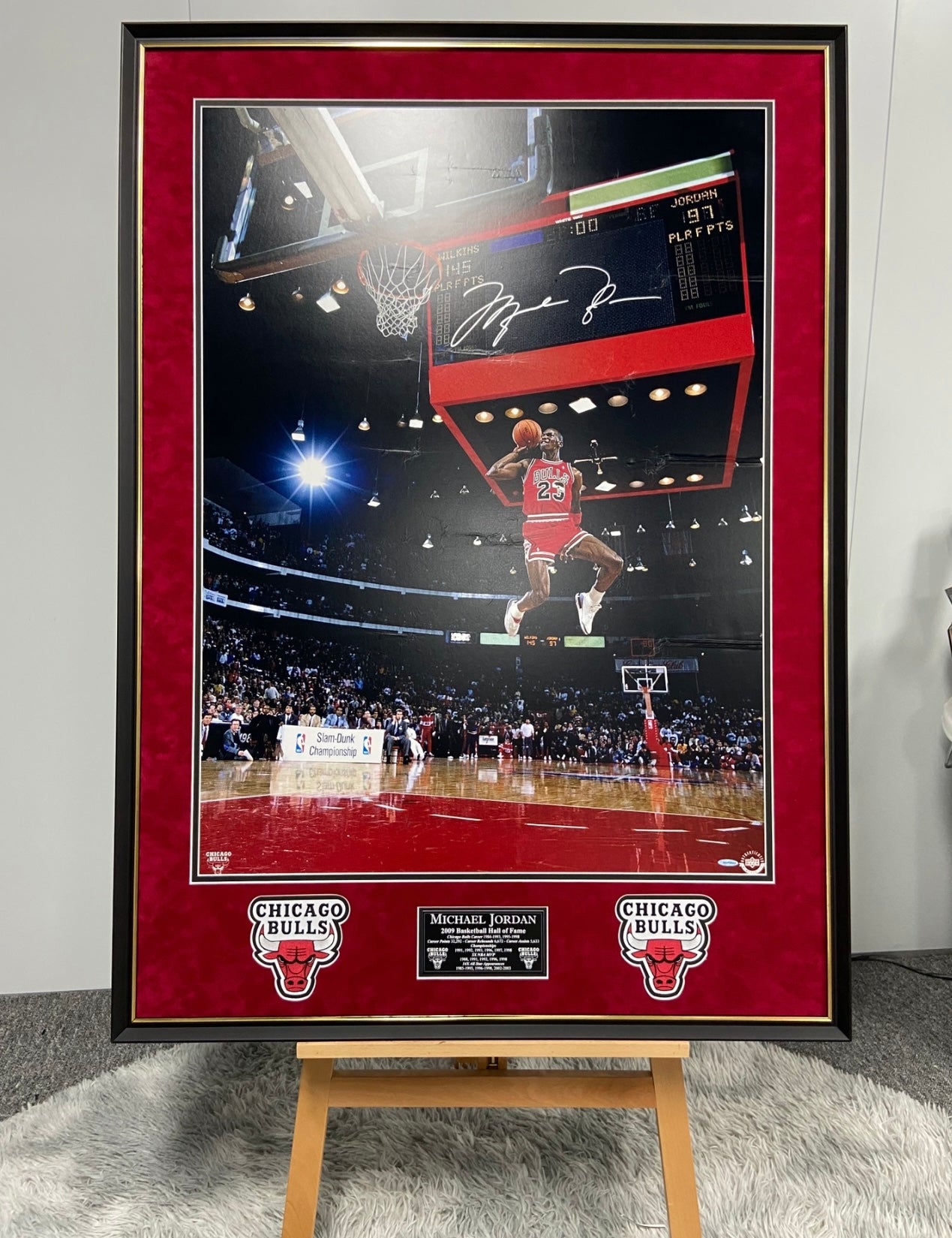 Michael Jordan Custom Framed Poster
