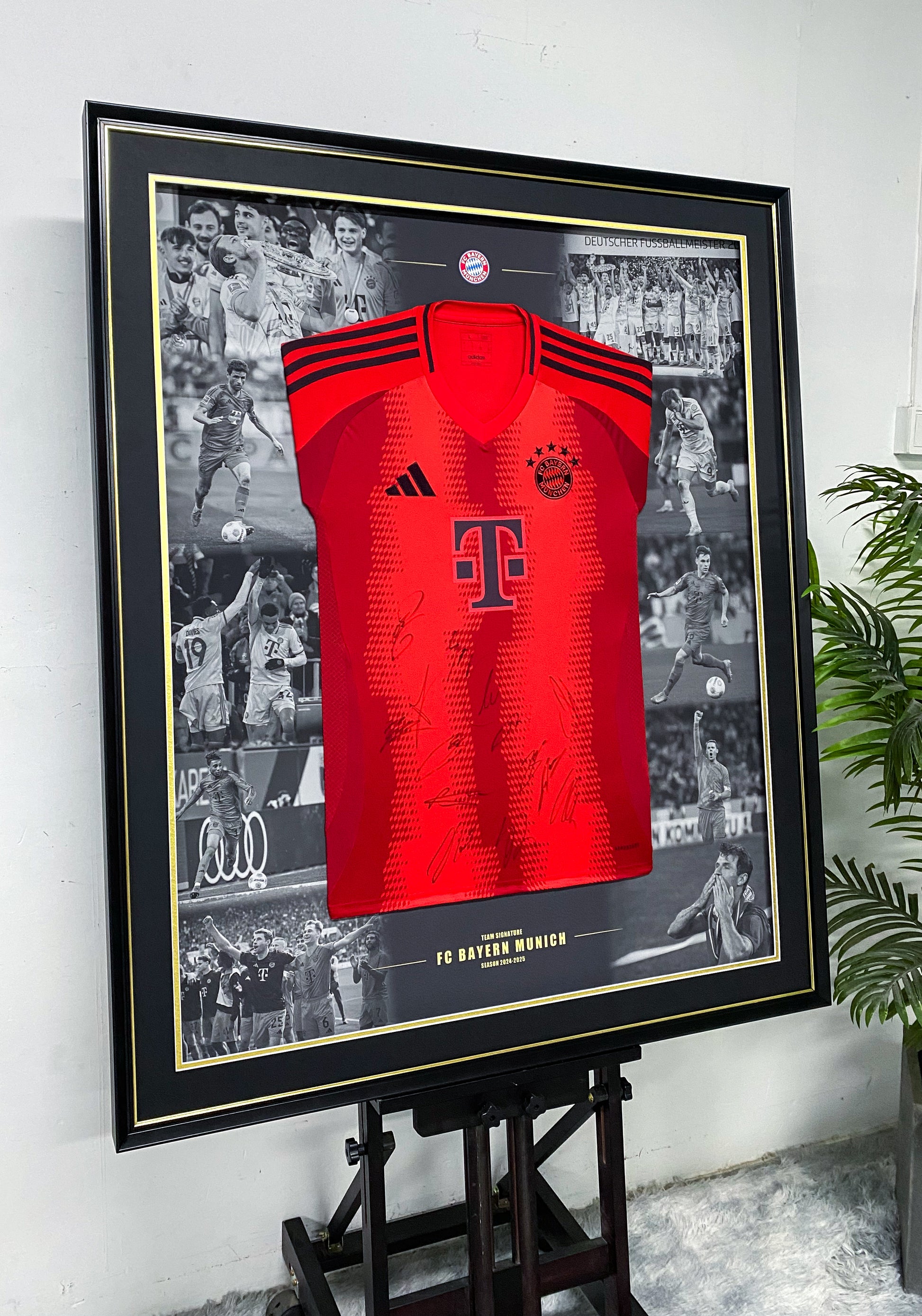 FC Bayern Munich Jersey Custom Framing
