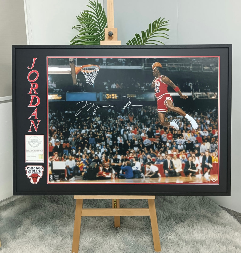Michael Jordan Custom Framed Poster
