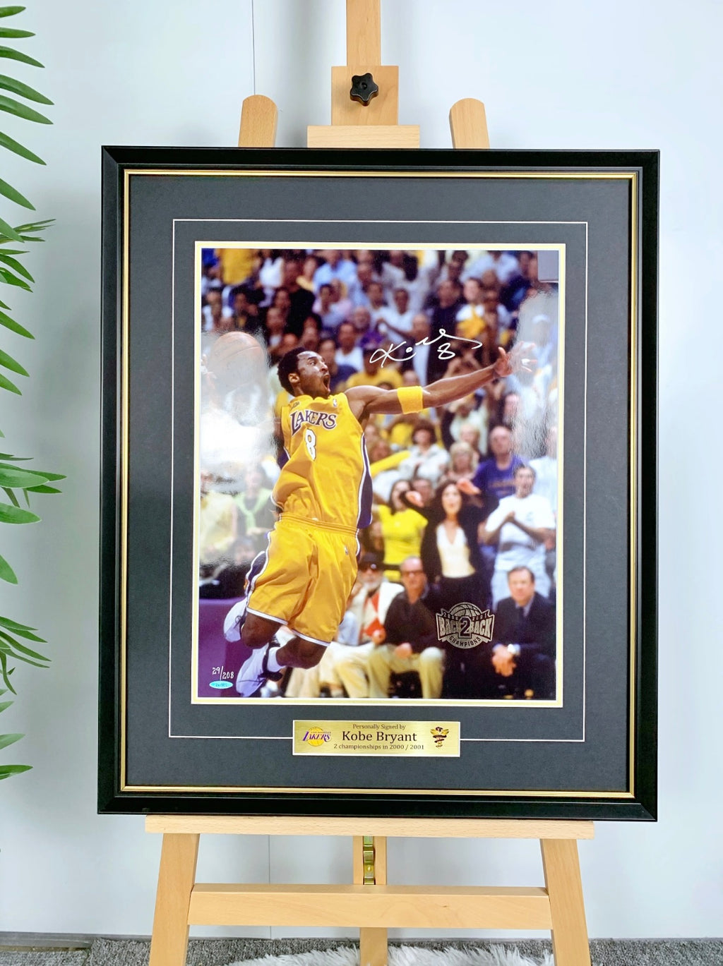 Kobe Bryant Custom Framed Poster