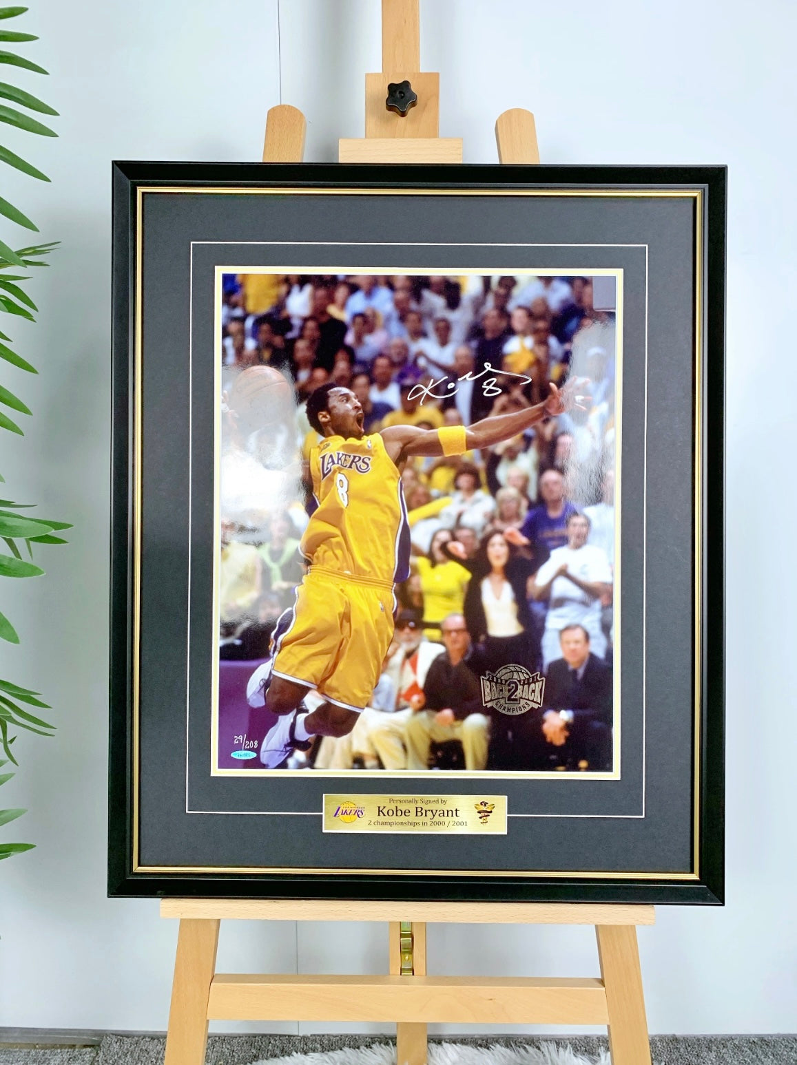 Kobe Bryant Custom Framed Poster
