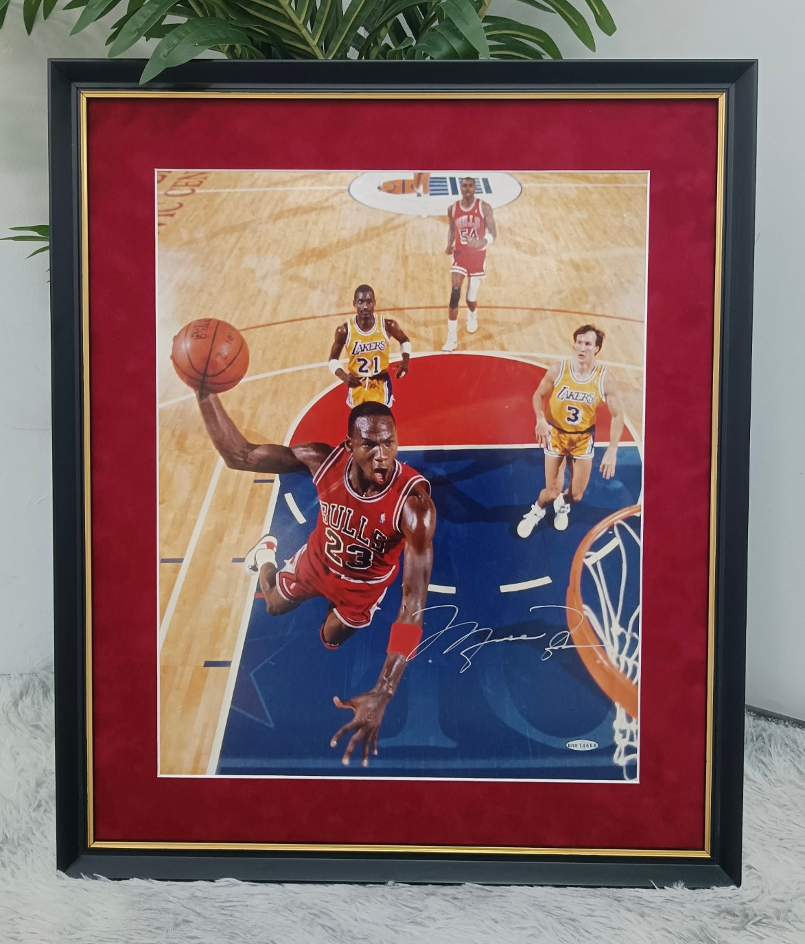 Michael Jordan Custom Framed Poster