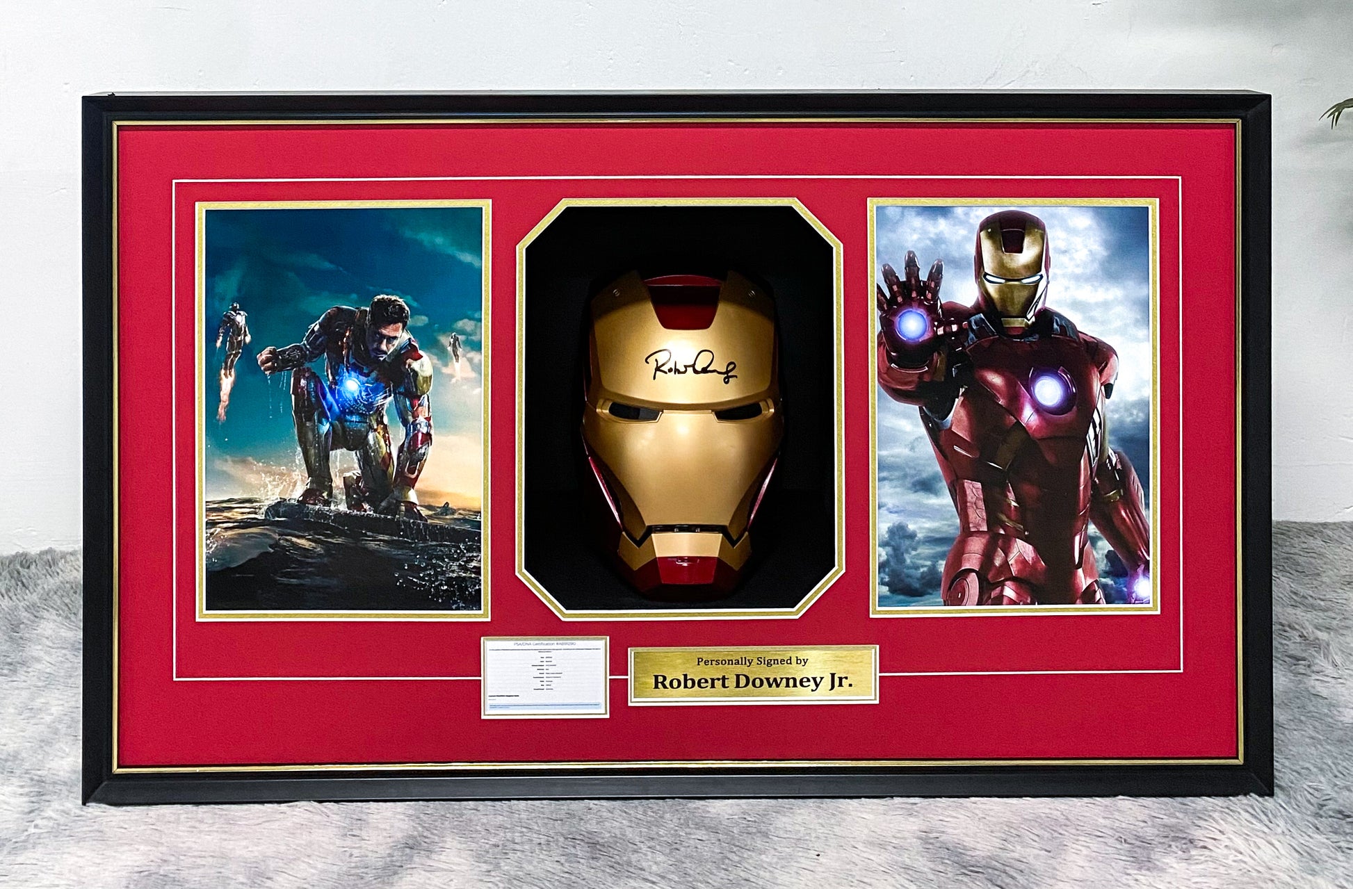 Iron Man Custom Framed Sentimental Item
