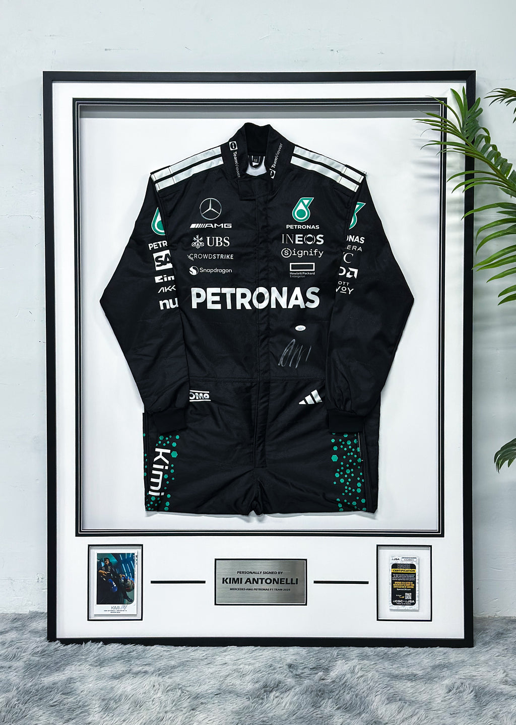 F1 racing suit Custom Framing