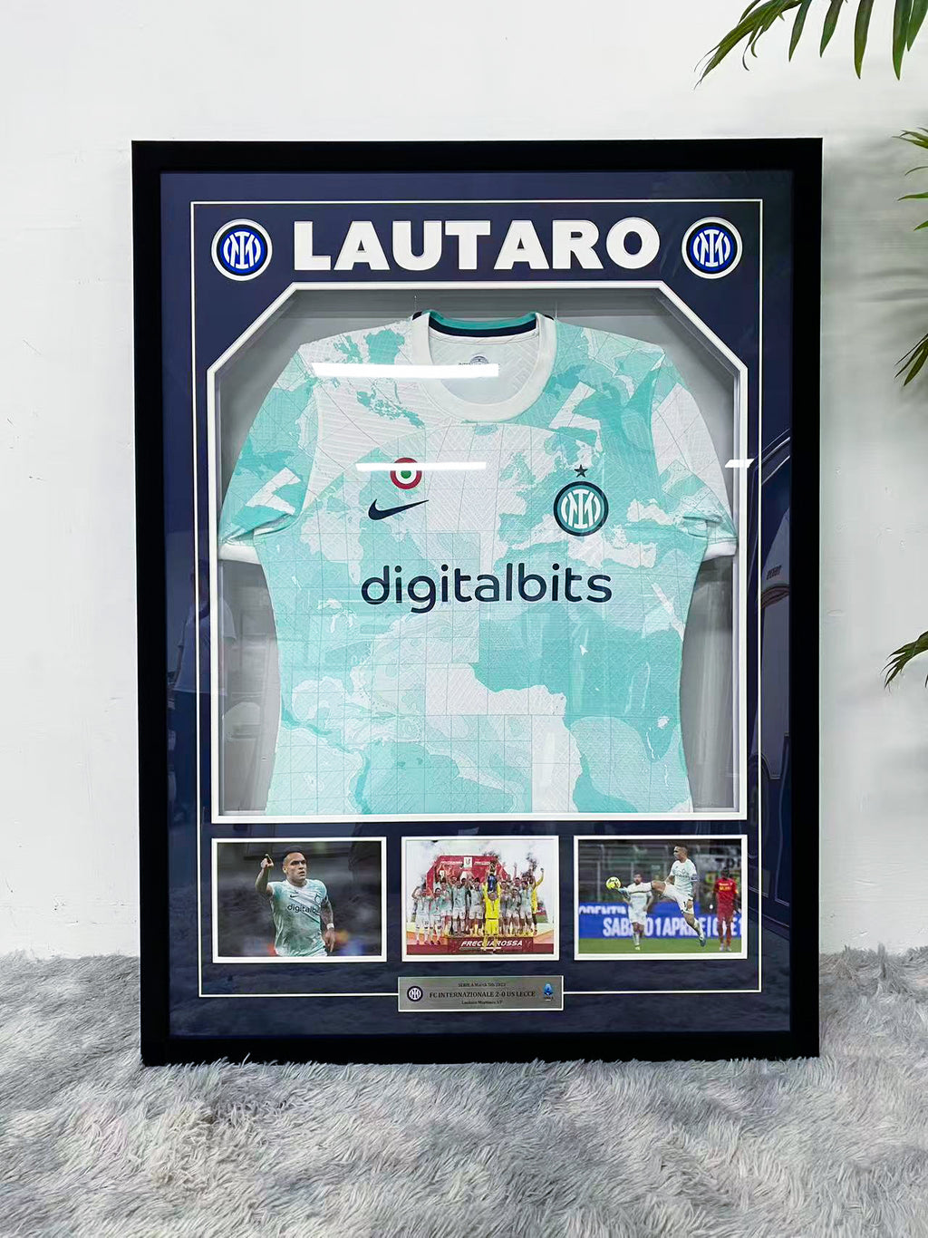 Lautaro Martinez Inter Milan Away Jersey