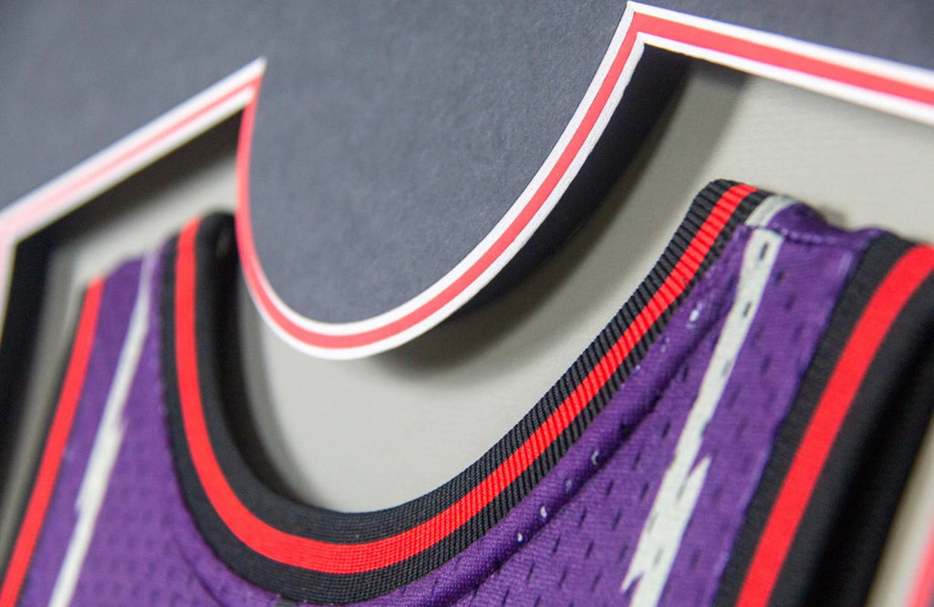 Toronto Raptors Tracy McGrady Autographed Jersey with Personalized Custom Design Framed 000016