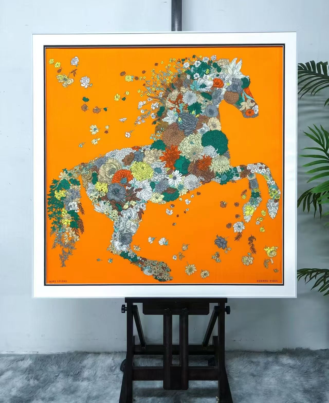 Hermès Scarf Custom Framing
