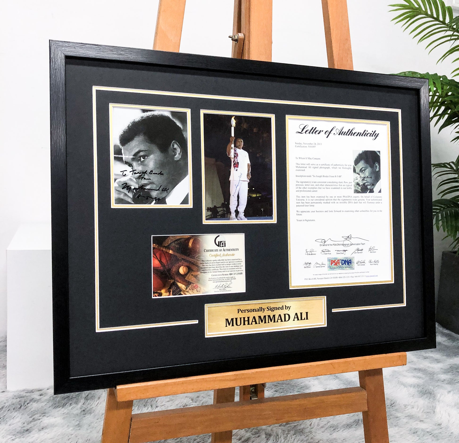 Muhammad Ali Poster Custom Framing