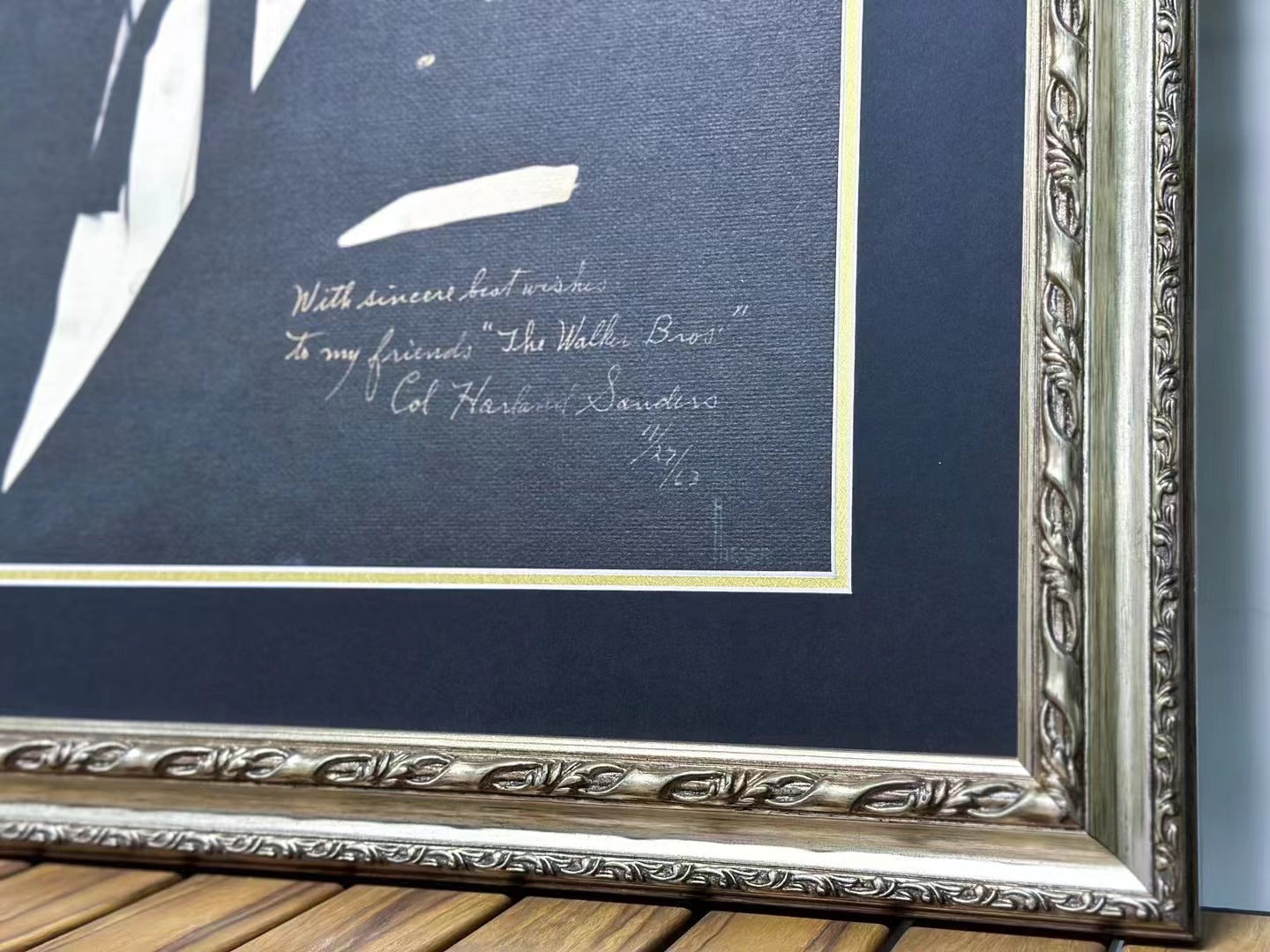 Signed Poster Framing