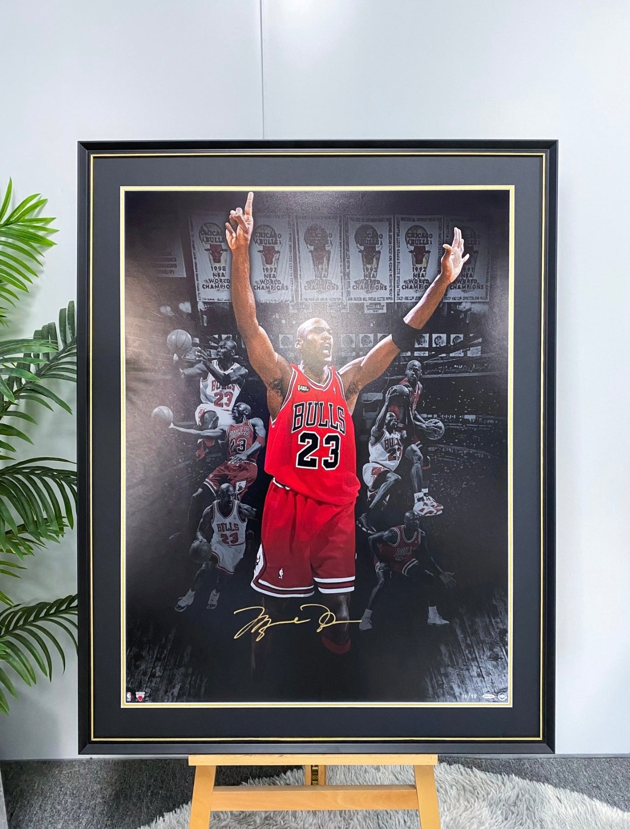 Michael Jordan Custom Framed Poster