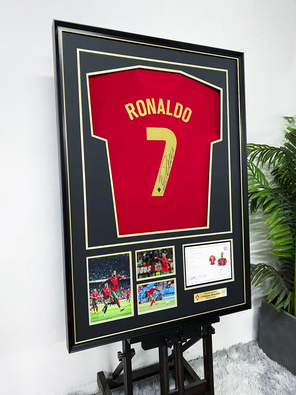Cristiano Ronaldo Portugal #7 Signed Jersey