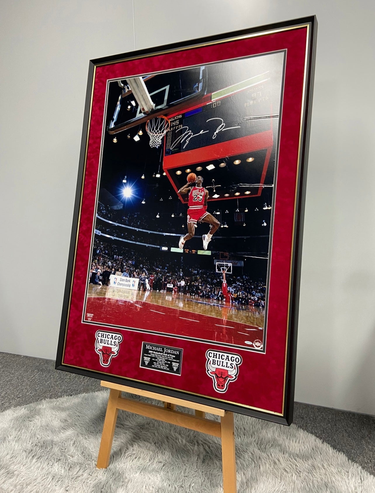 Michael Jordan Custom Framed Poster
