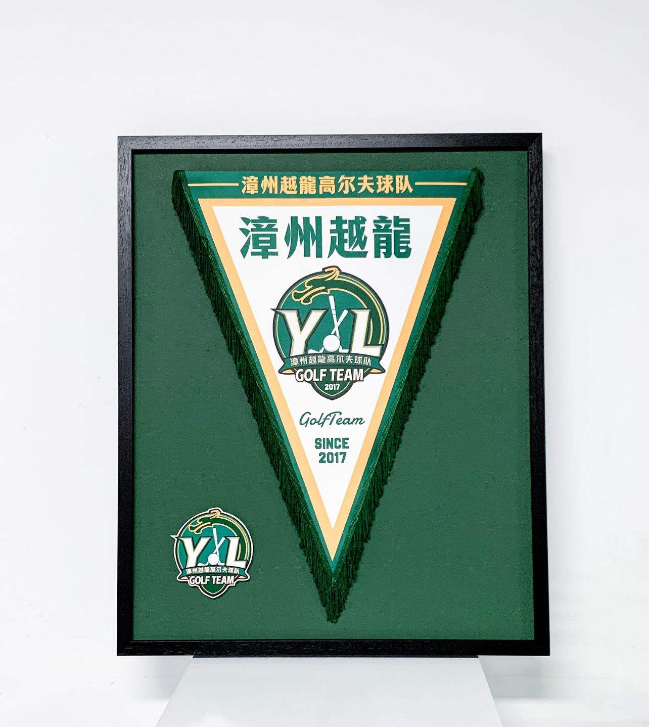 Custom Framed Team Flag