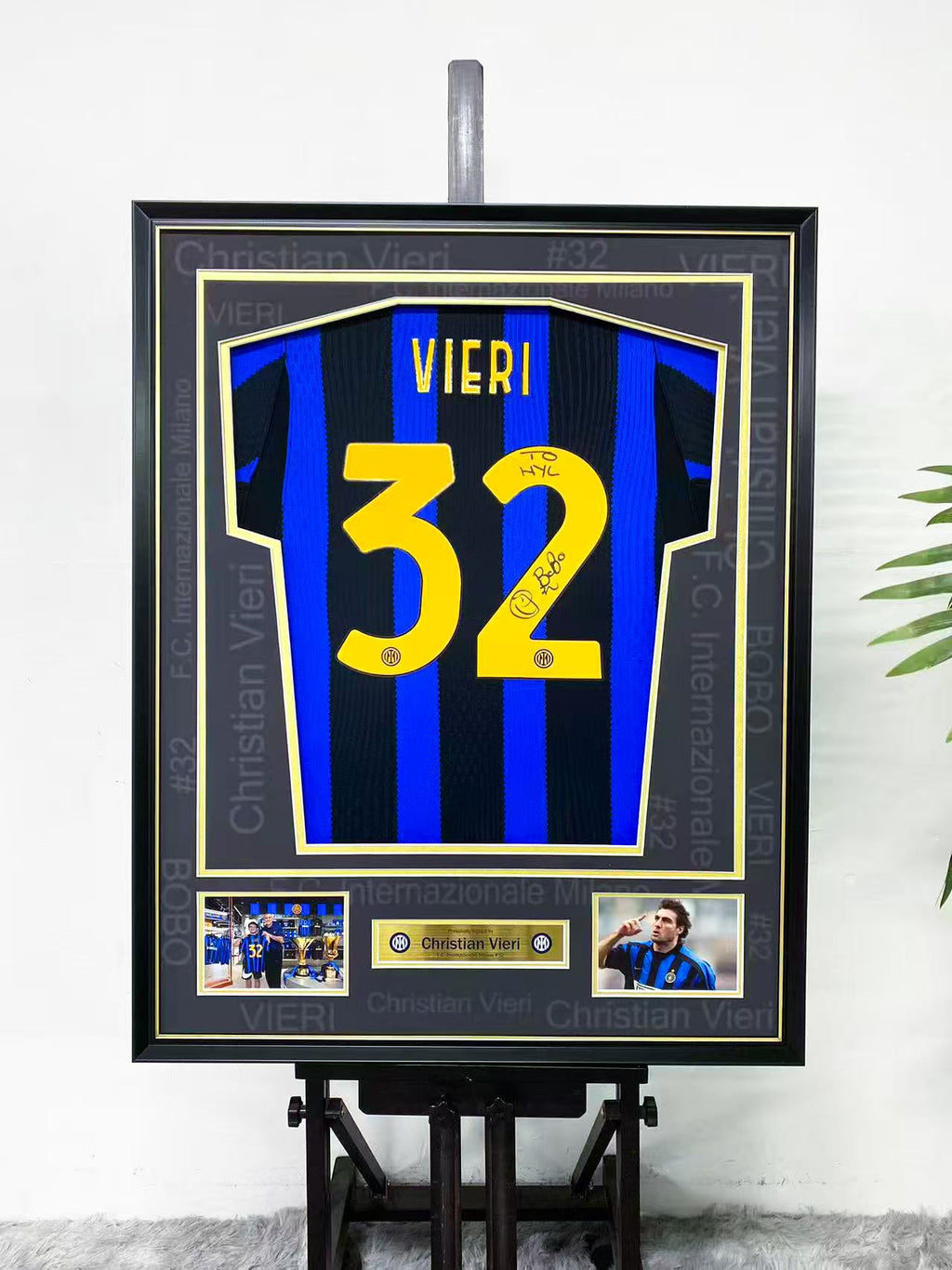 Christian Vieri Inter Milan Jersey