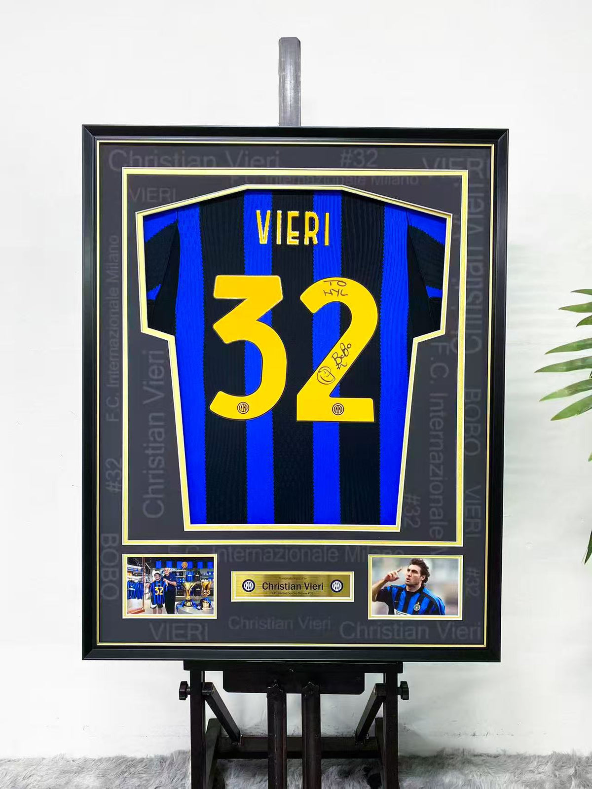 Christian Vieri Inter Milan Jersey