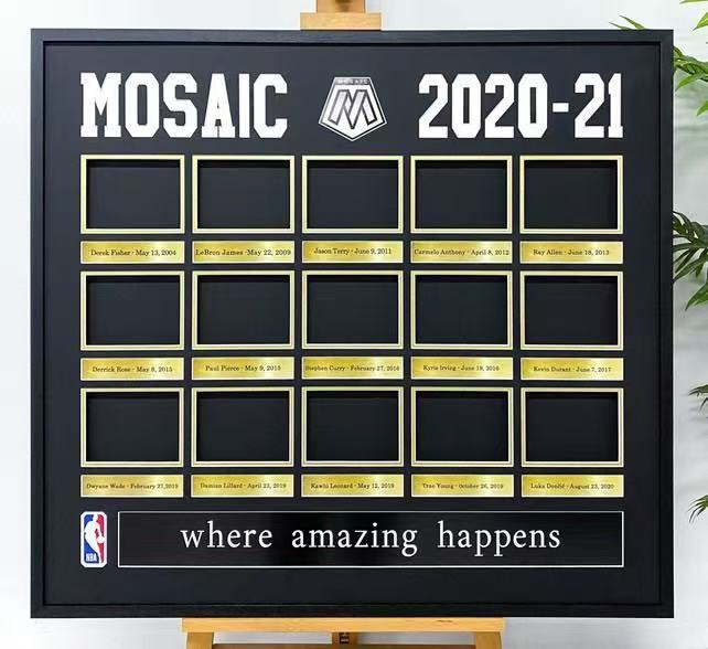 NBA Trading Card Framing | Custom Sports Card Frame Display