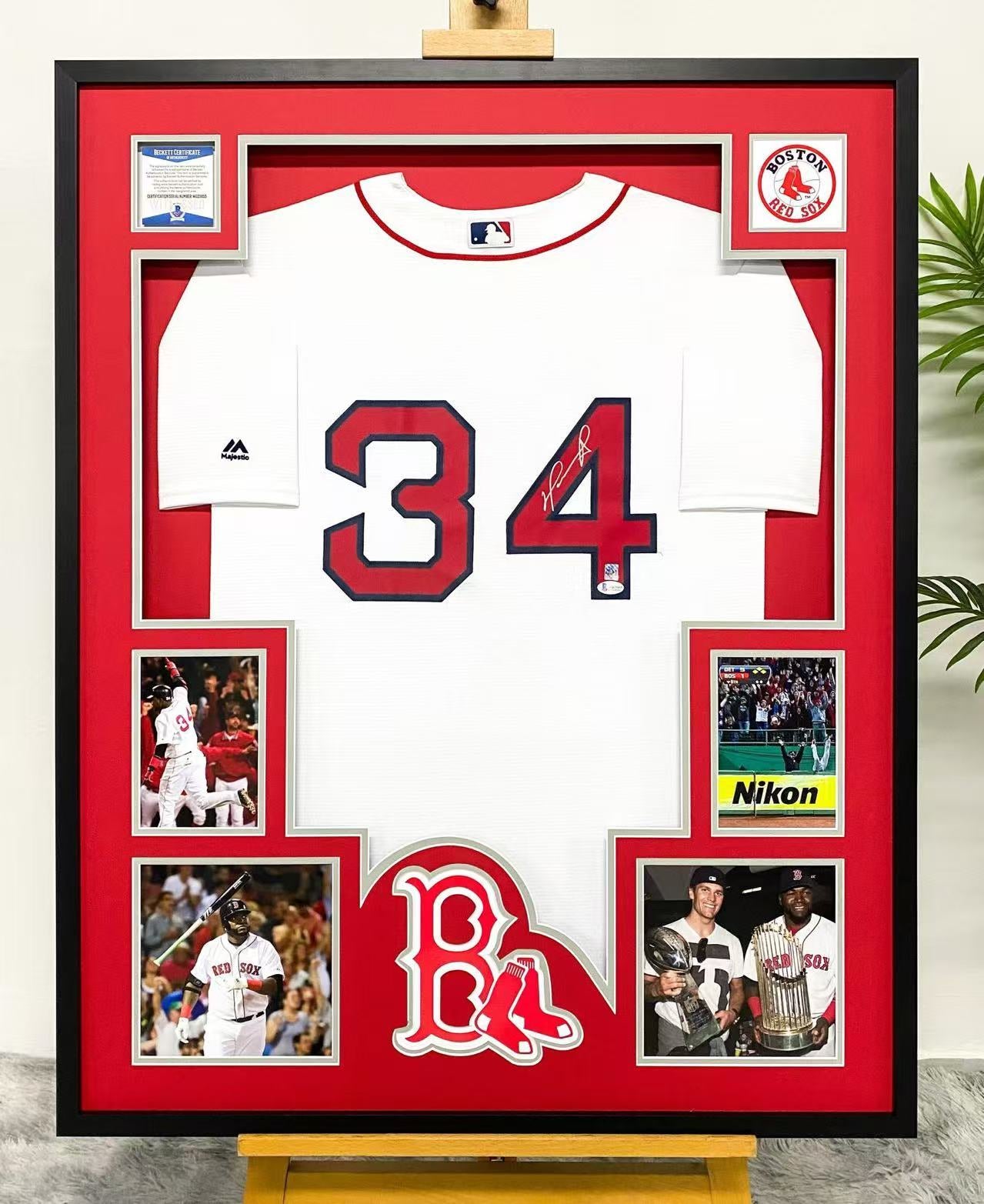 Boston Red Sox Jersey – Autographed Custom Framing
