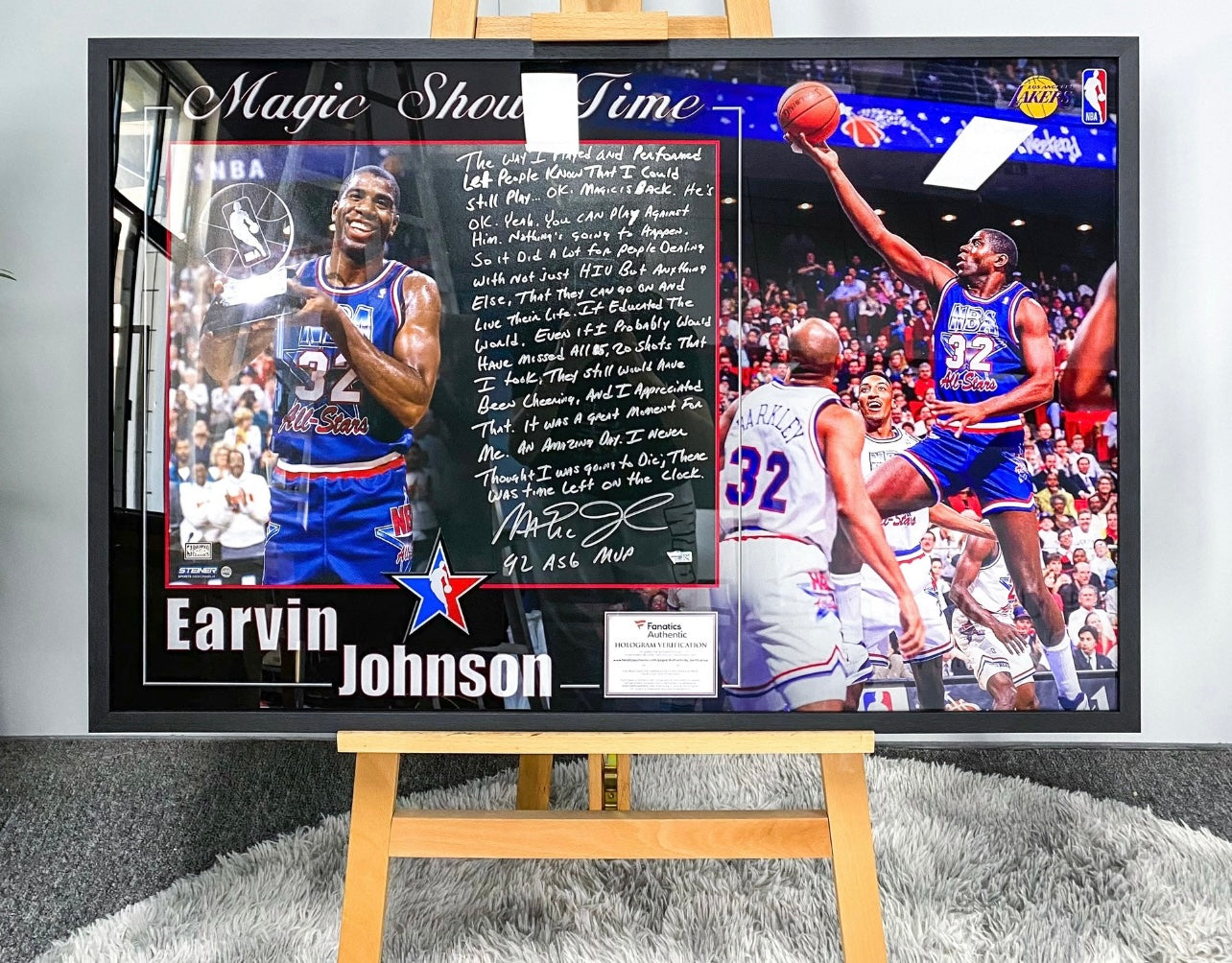 Johnson Custom Framed Poster