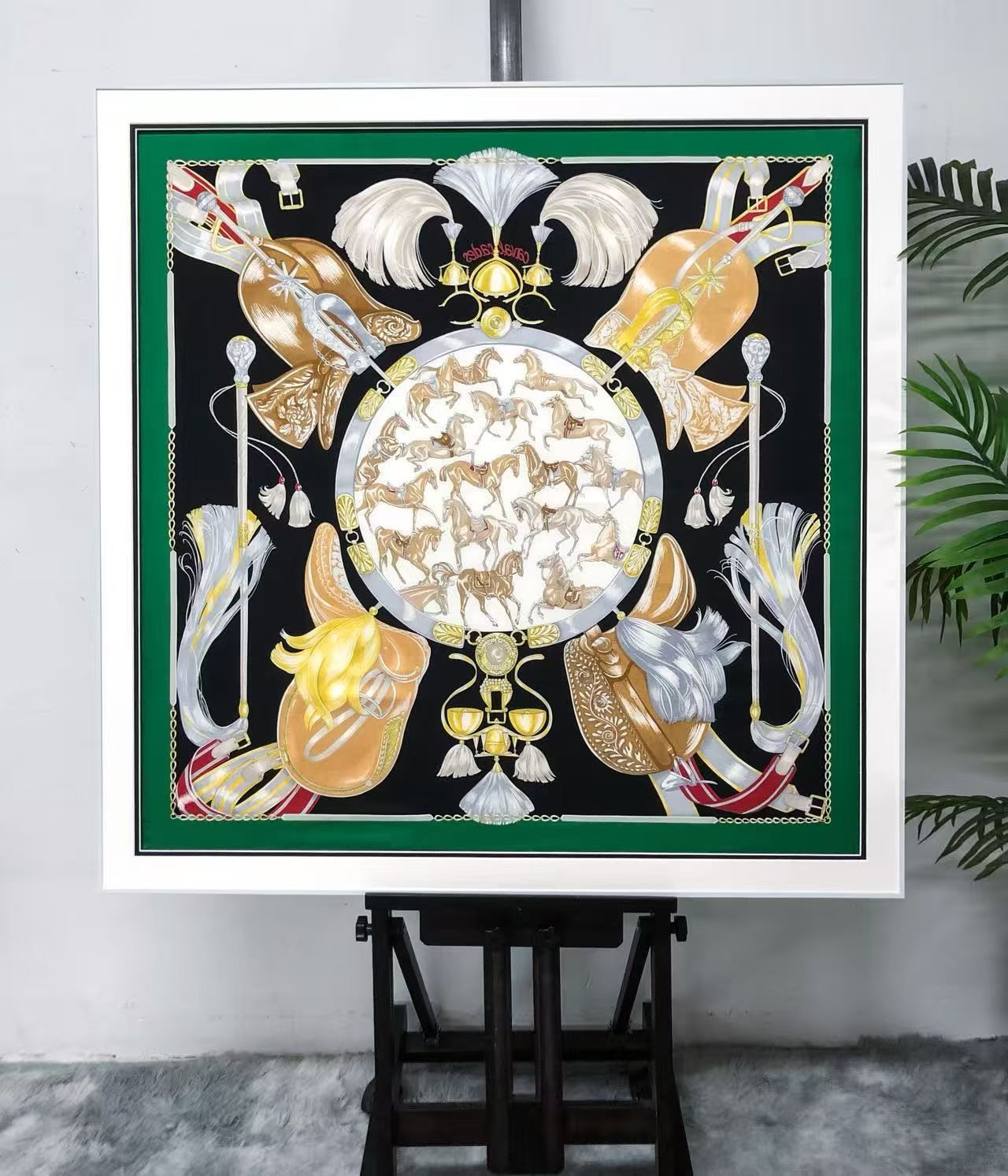 Hermès Scarf Custom Framing
