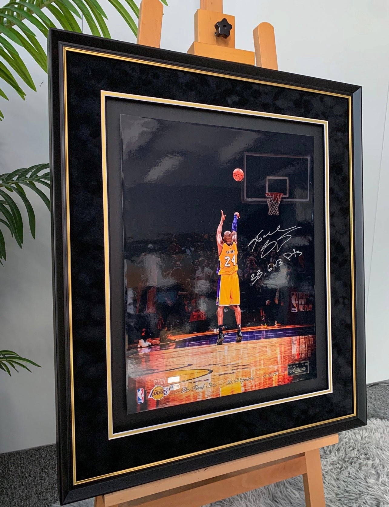 Kobe Bryant Custom Framed Poster
