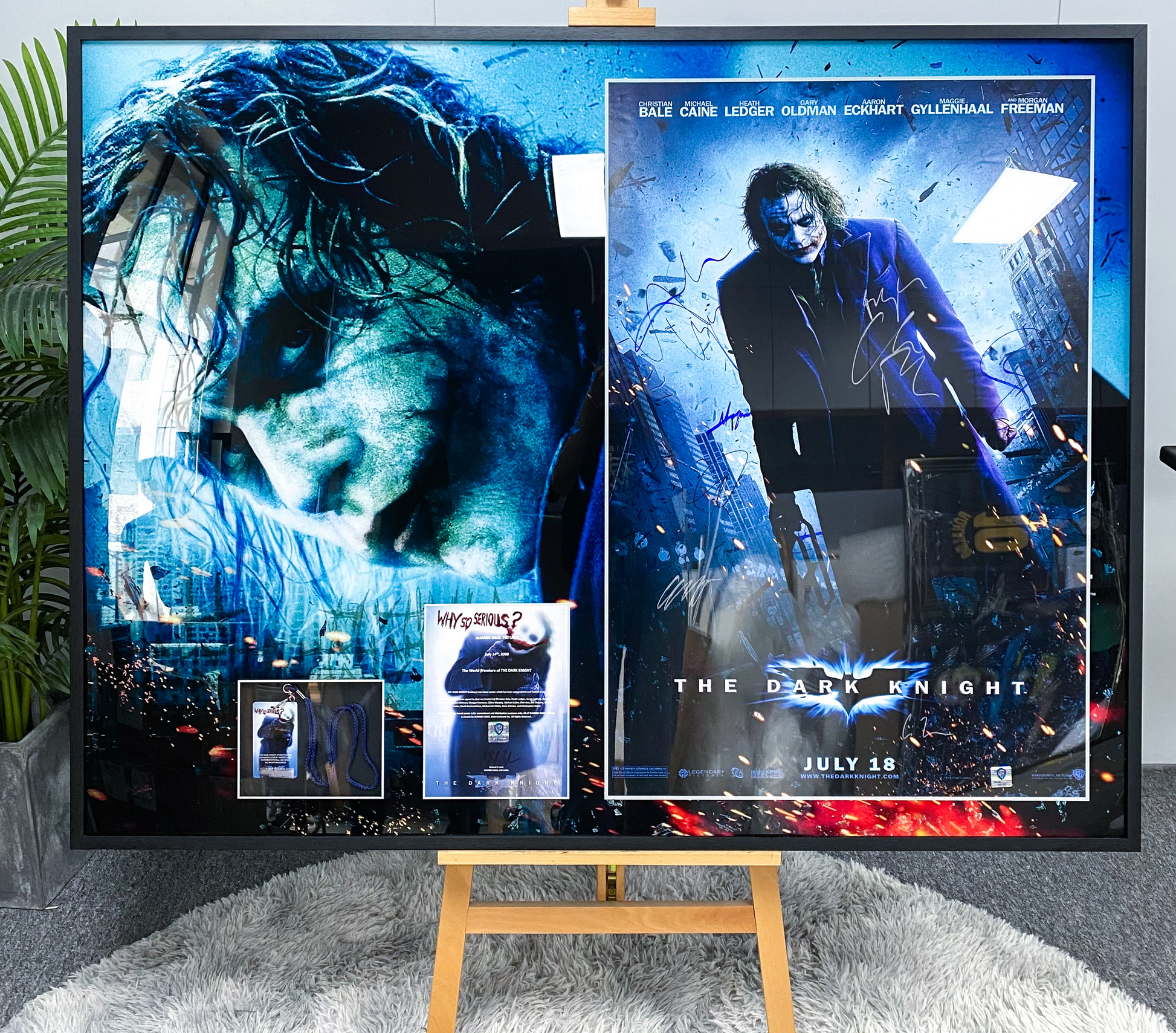 Joker & Harry Potter Custom Framed Poster