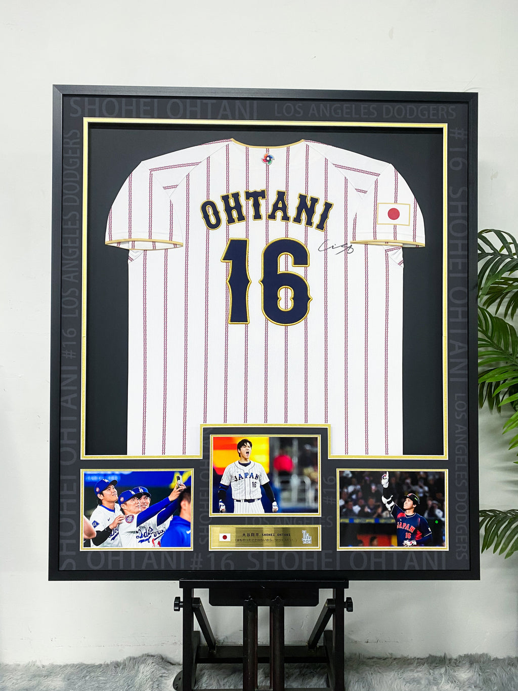 Shohei Ohtani Team Japan #16 Jersey Framing