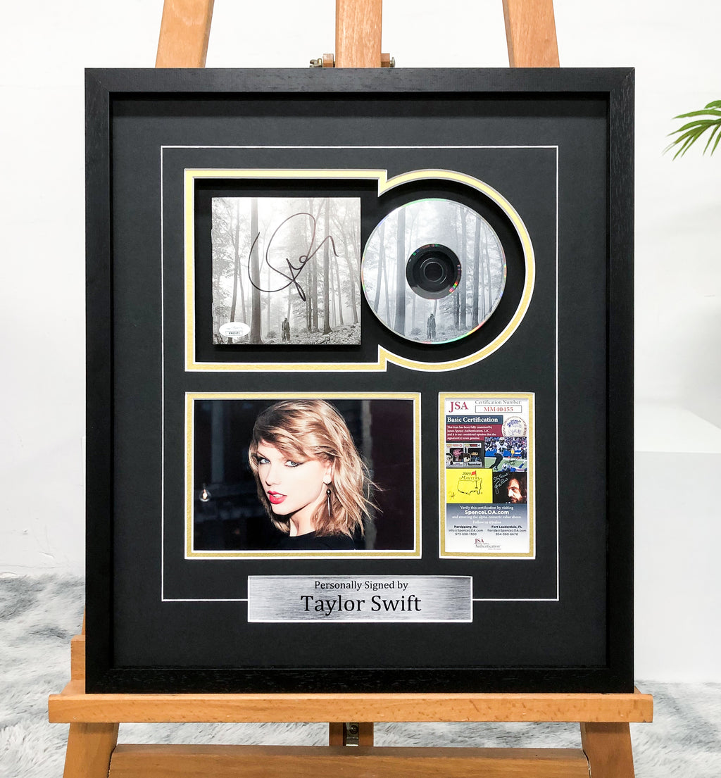 Taylor Swift Vinyl Records Custom Framing
