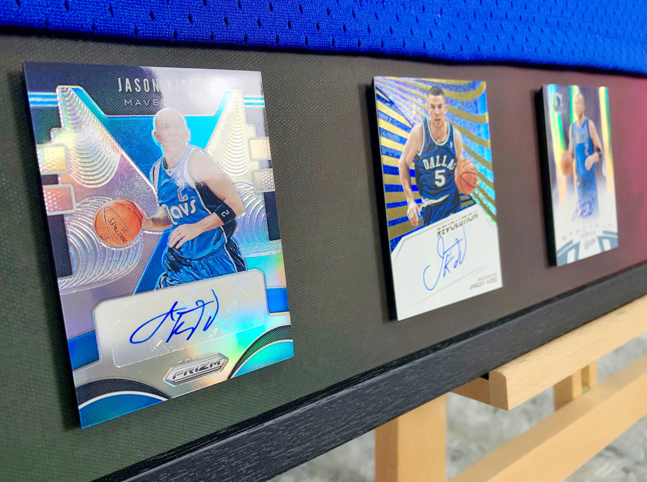 Jason Kidd Dallas Mavericks Autographed Jersey Custom Framing