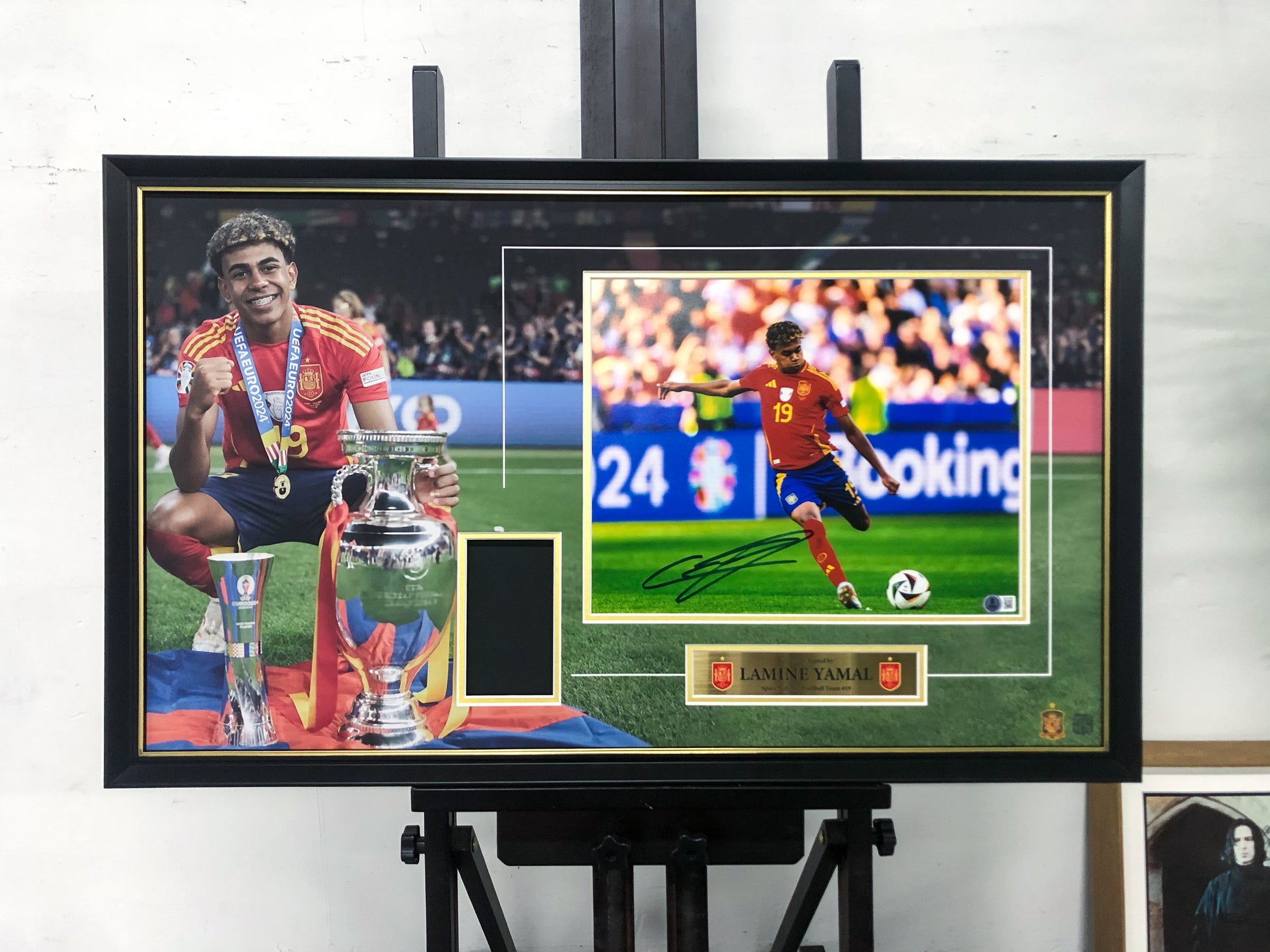 Lamine Yamal Framed Custom Design Poster