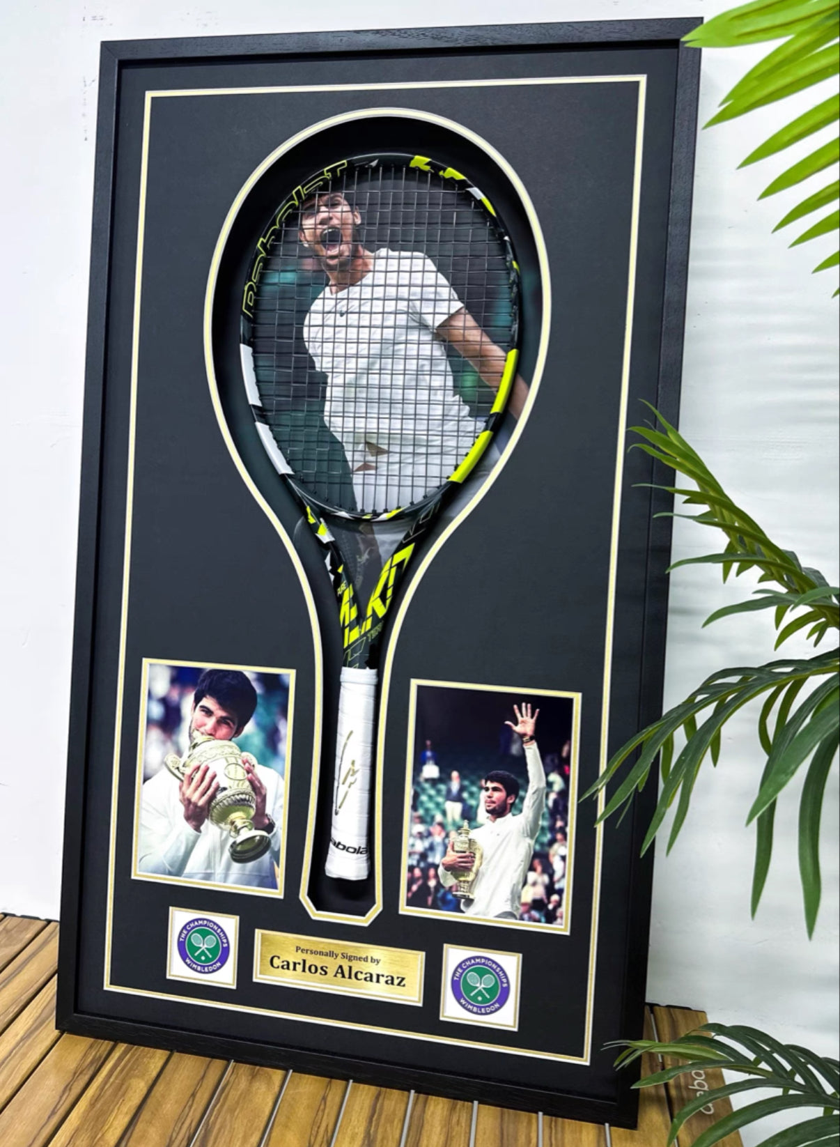 Carlos Tennis Racket – Sentimental Item Custom Framing