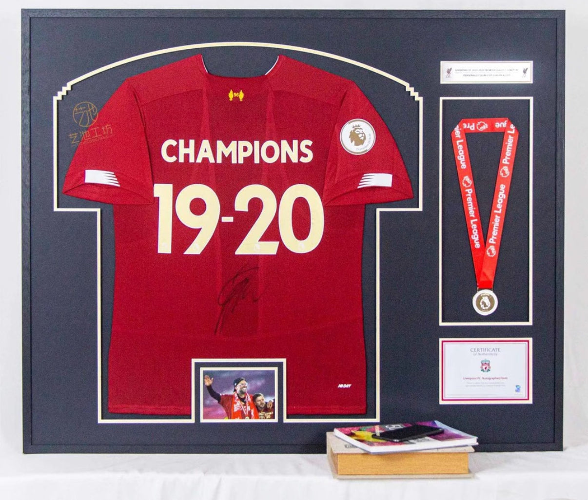 Liverpool FC Jersey – Autographed Custom Framing