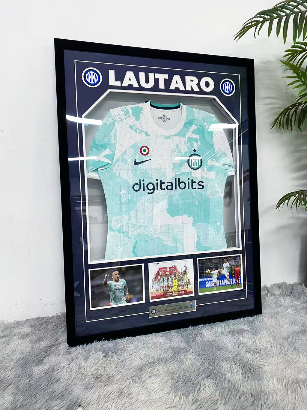 Lautaro Martinez Inter Milan Away Jersey