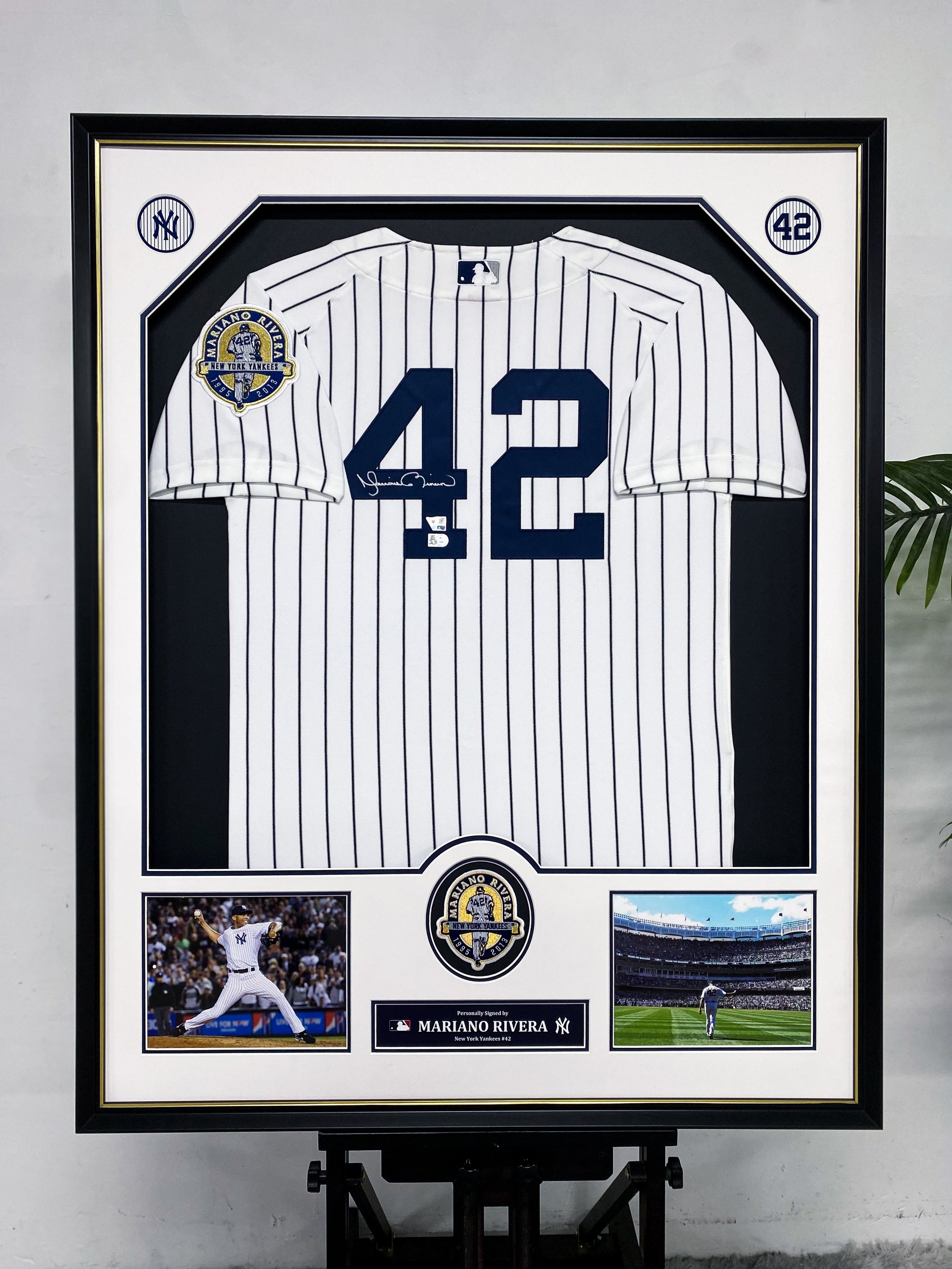 Mariano Rivera New York Yankees Jersey Framing
