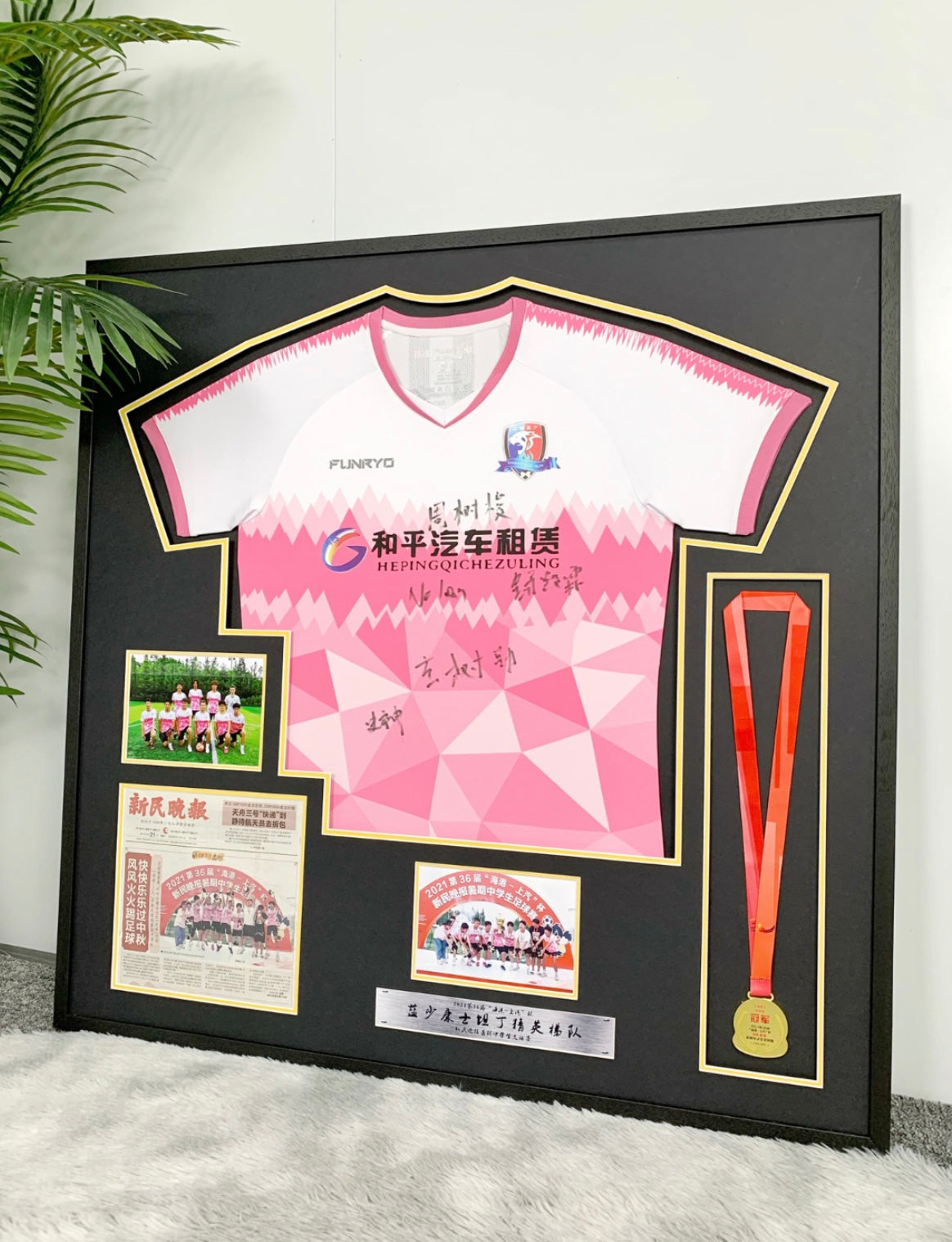 Custom Framed T-shirt Collectible