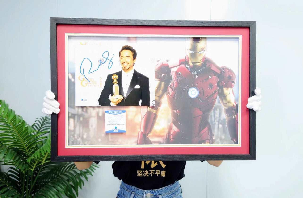 Iron Man Sentimental Item Custom Framing