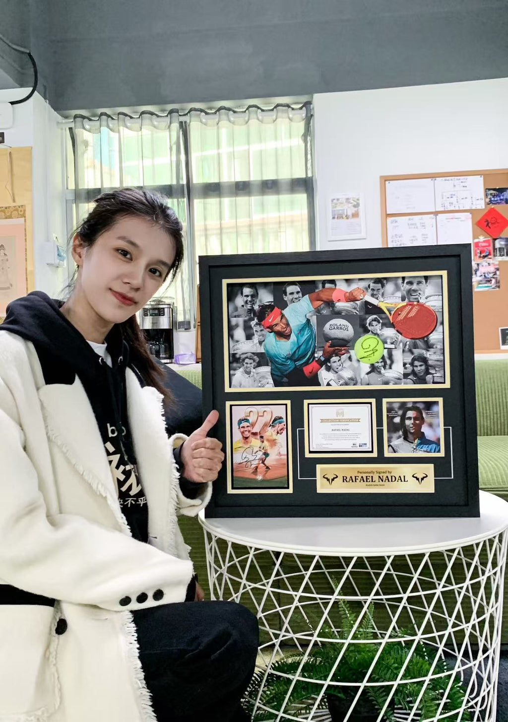 Tennis Custom Design Framing