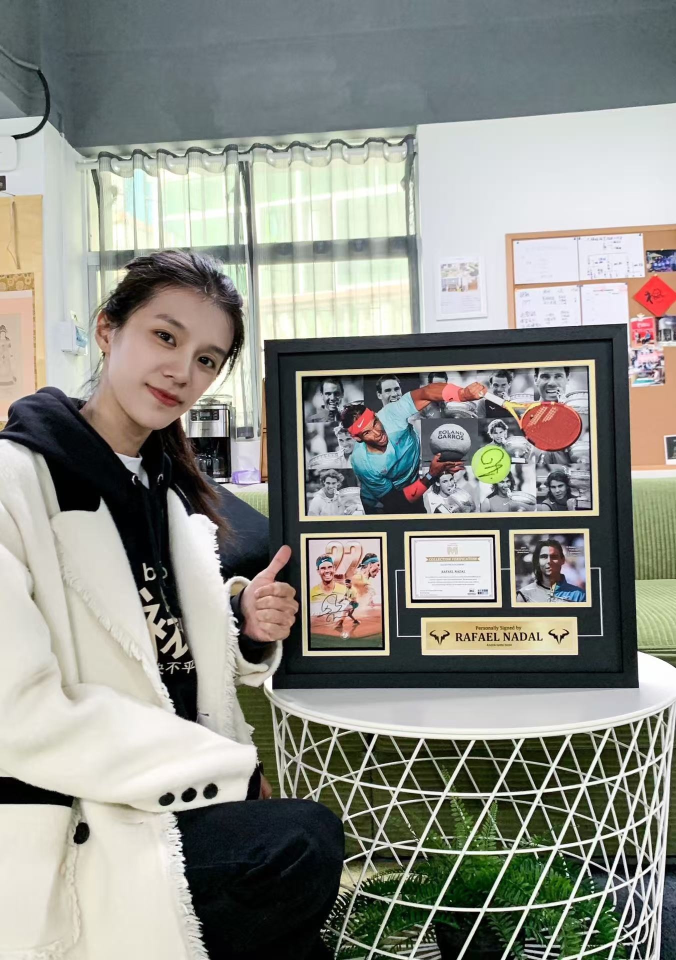 Tennis Custom Design Framing