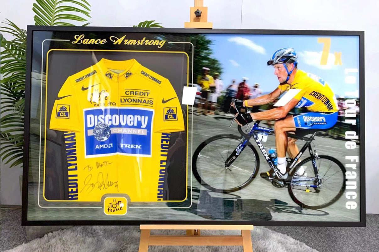 Cycling Clothes Game Jersey Custom Framed