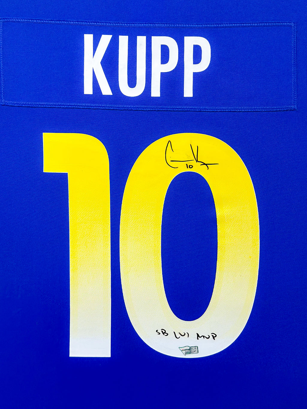 Cooper Kupp Los Angeles Rams NFL Signed Jersey Framed Display