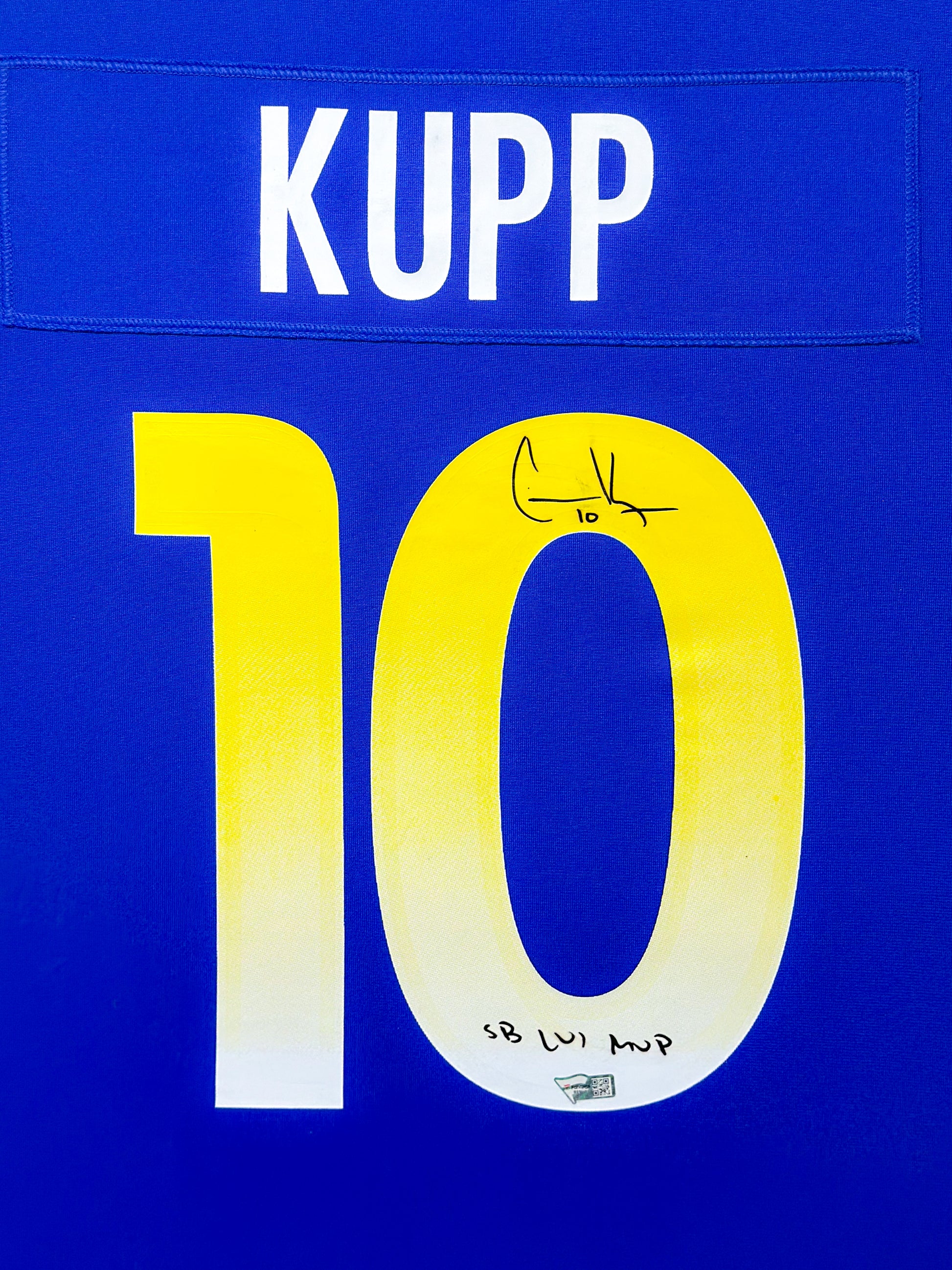 Cooper Kupp Los Angeles Rams NFL Signed Jersey Framed Display