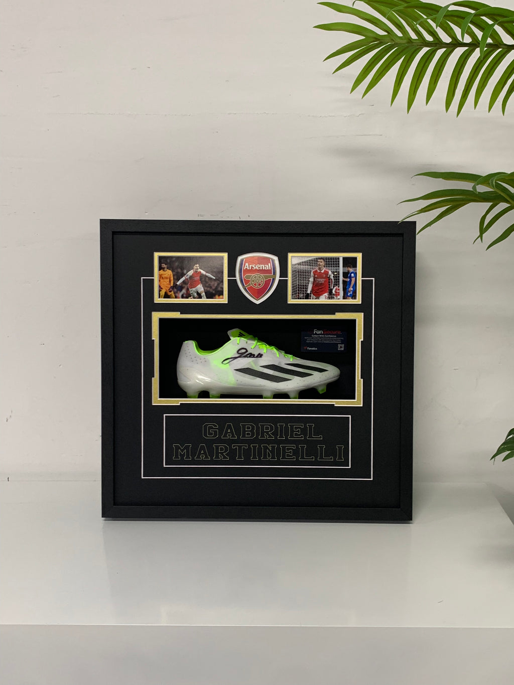 Arsenal Football Club Sneakers – Custom Framing Display
