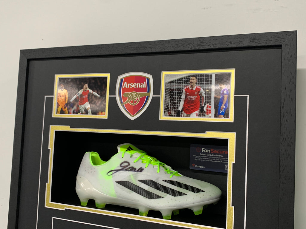 Arsenal Football Club Sneakers – Custom Framing Display