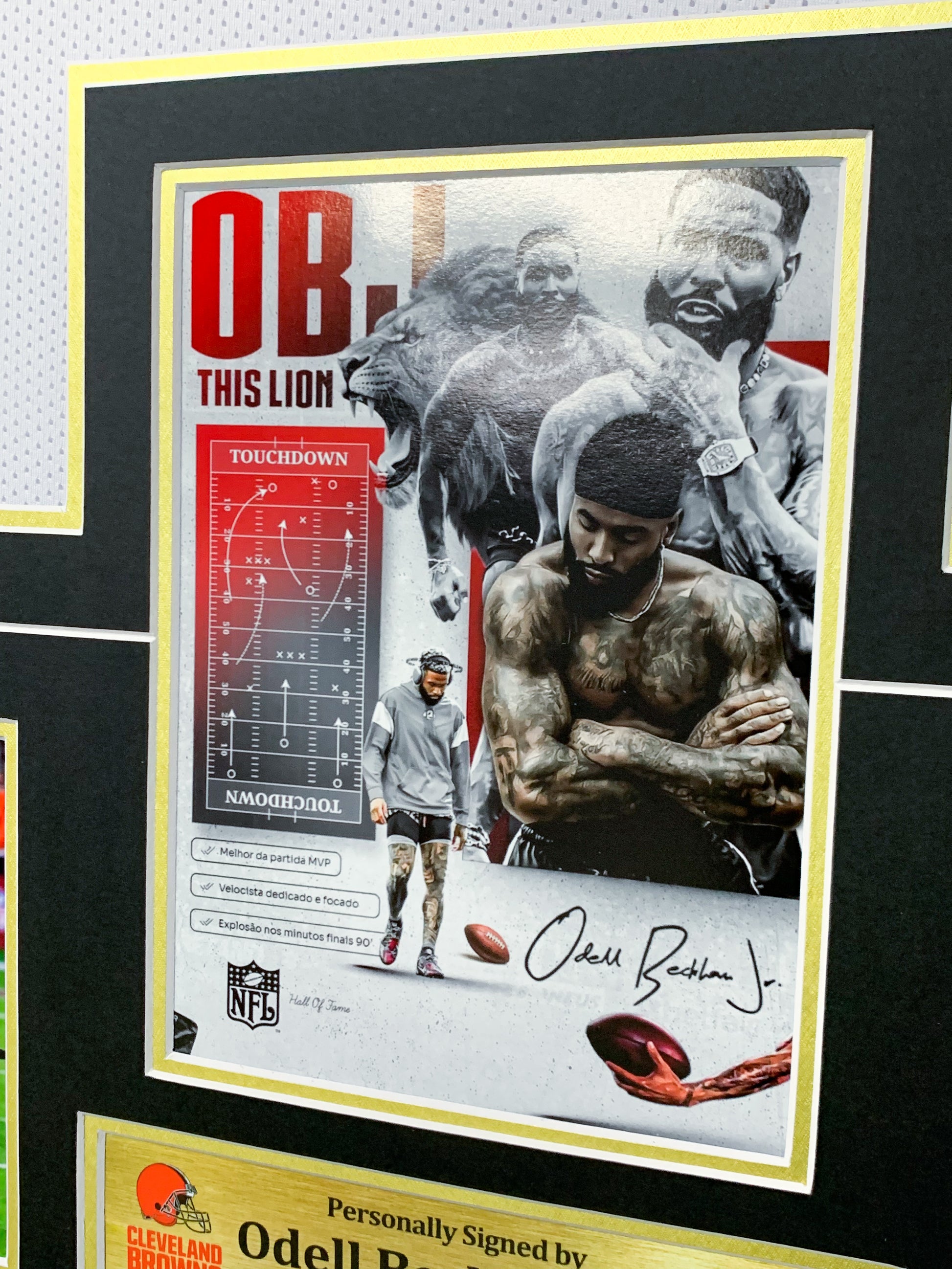 Rugby jersey custom framing