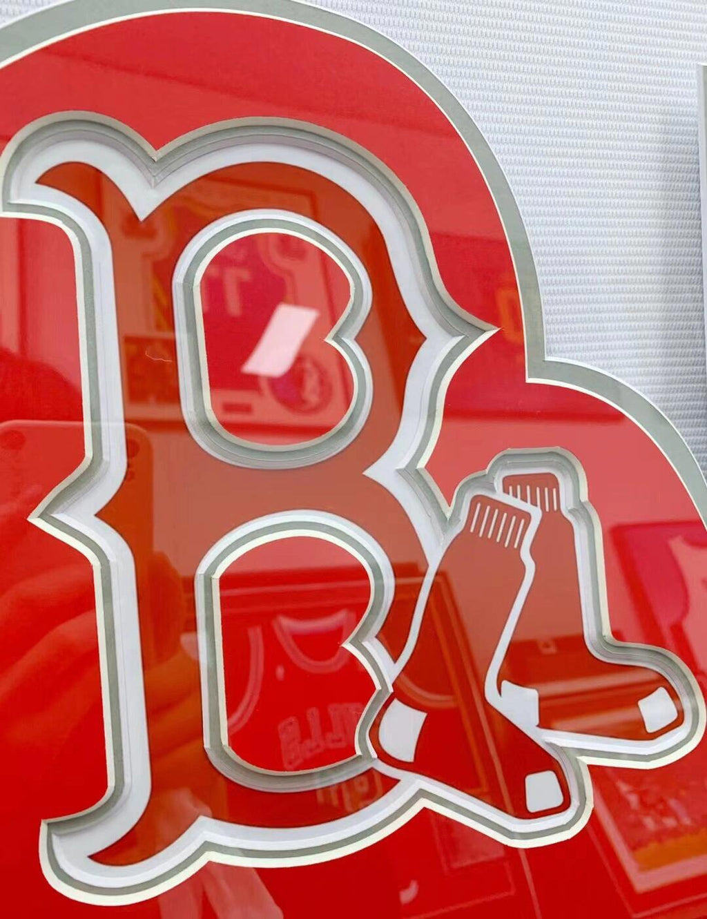 Boston Red Sox Jersey Framing