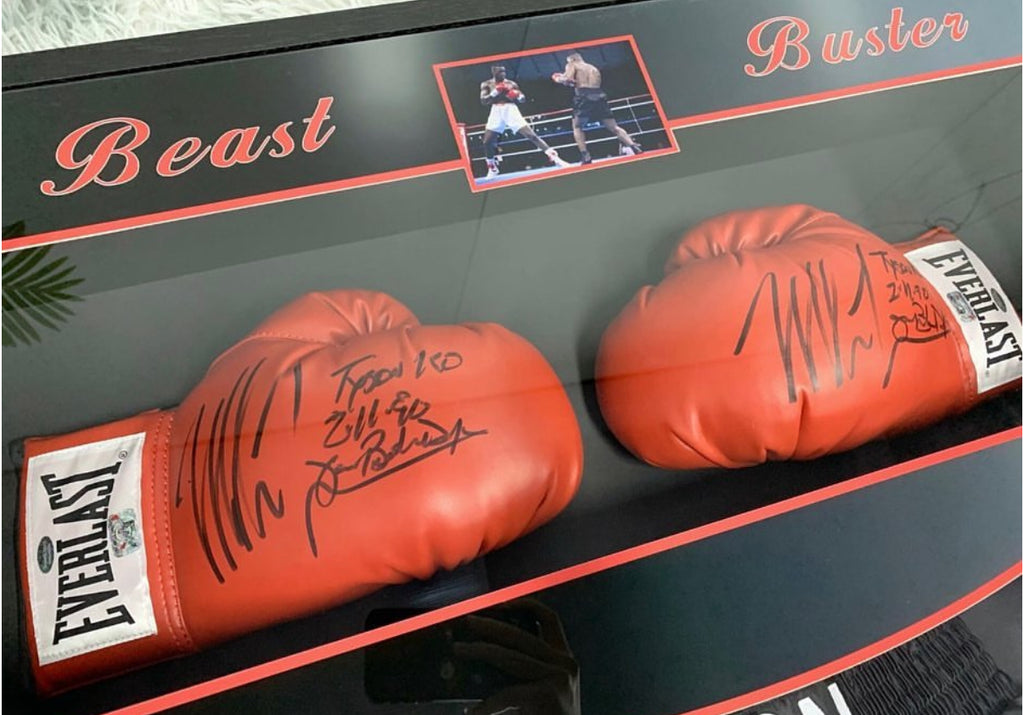 Mike Tyson Sentimental Item Custom Framed